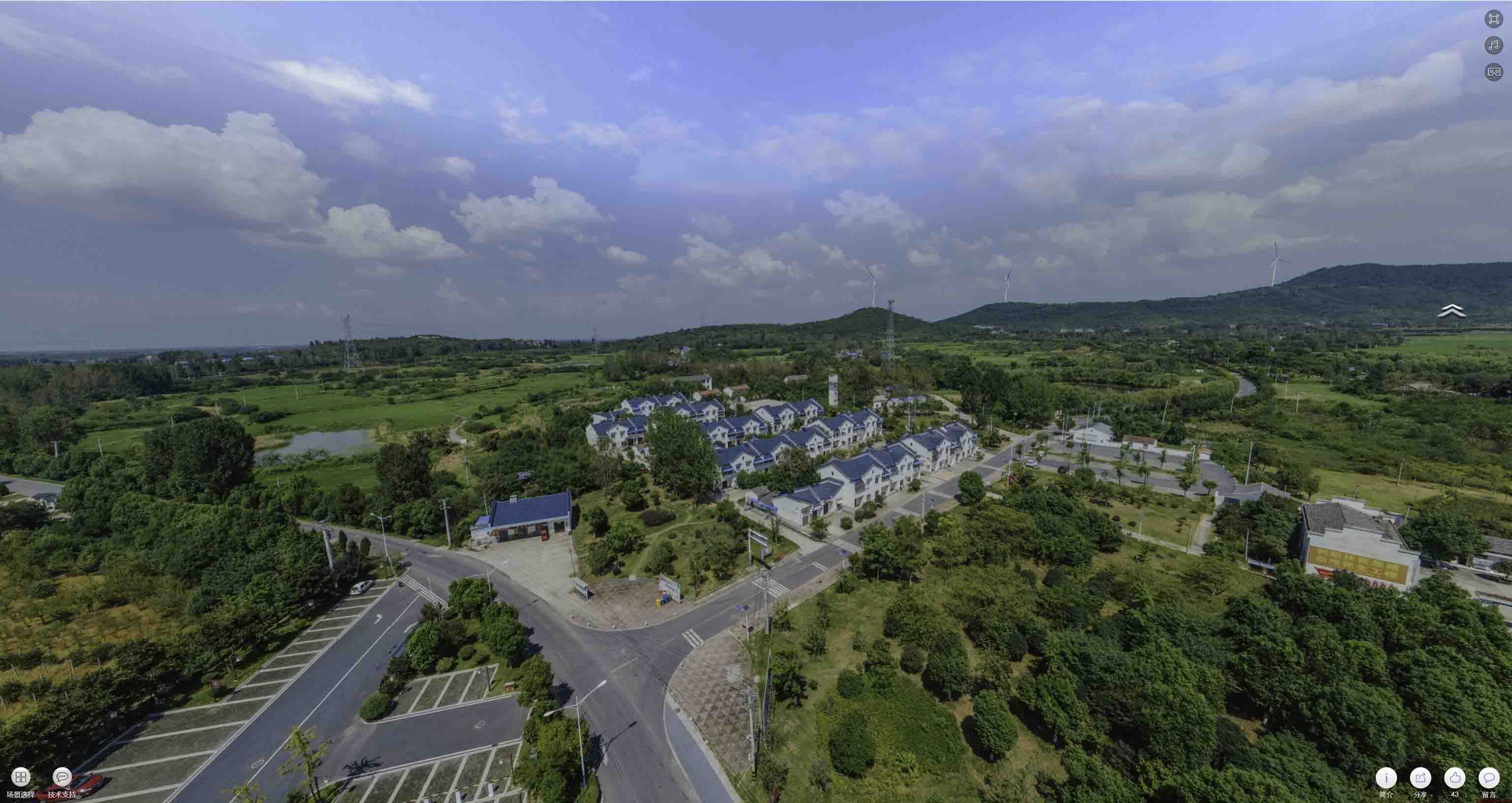 通城360全景拍摄：记录生活每一刻的完整视角——在手绘地图中的创意应用